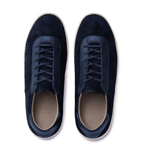 dark blue sneakers for men.